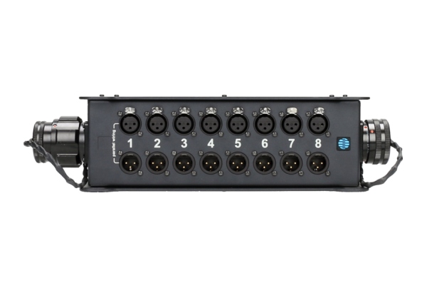 TrussLink 8x XLR 3p F||M - 2x RMP 25p F/M8-channel - single ground TrussLink 8x XLR 3p F||M - 2x RMP 25p F/M8-channel - single ground